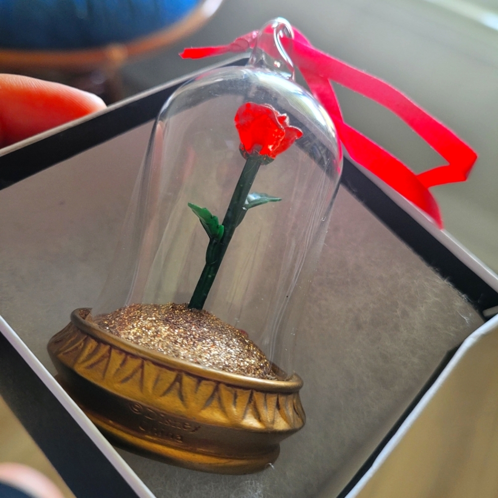 Beauty and the Beast Christmas ornament